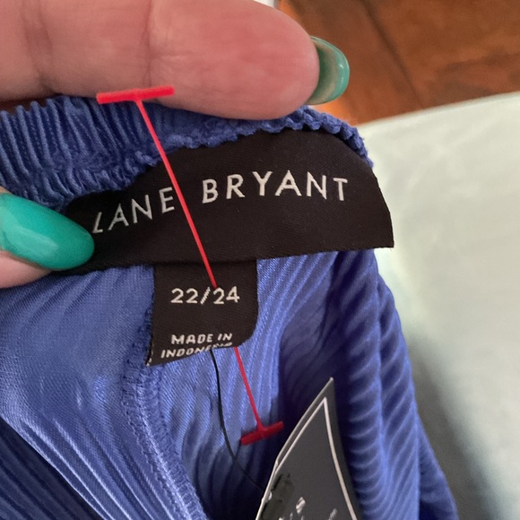 Lane Bryant Plus Sized Women’s Ribbed Jumper Wide Leg sz 22/24 - Picture 8 of 10